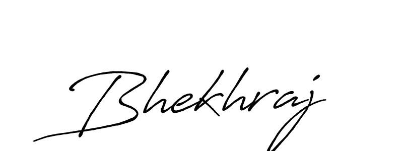 Antro_Vectra_Bolder is a professional signature style that is perfect for those who want to add a touch of class to their signature. It is also a great choice for those who want to make their signature more unique. Get Bhekhraj name to fancy signature for free. Bhekhraj signature style 7 images and pictures png