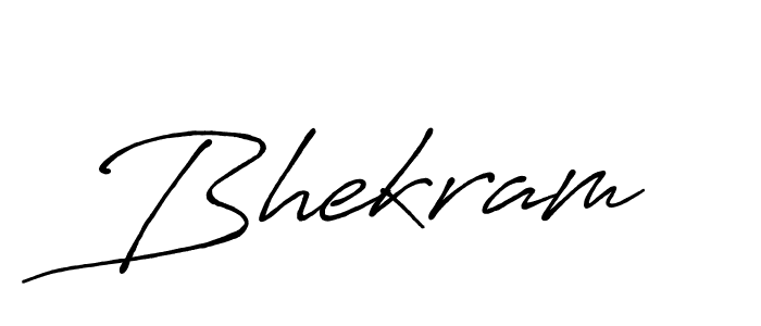 Best and Professional Signature Style for Bhekram. Antro_Vectra_Bolder Best Signature Style Collection. Bhekram signature style 7 images and pictures png