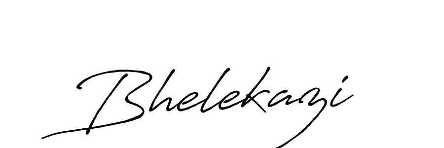 Similarly Antro_Vectra_Bolder is the best handwritten signature design. Signature creator online .You can use it as an online autograph creator for name Bhelekazi. Bhelekazi signature style 7 images and pictures png
