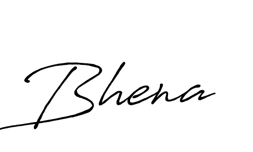Make a beautiful signature design for name Bhena. With this signature (Antro_Vectra_Bolder) style, you can create a handwritten signature for free. Bhena signature style 7 images and pictures png
