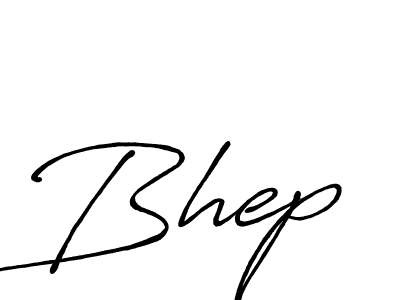 The best way (Antro_Vectra_Bolder) to make a short signature is to pick only two or three words in your name. The name Bhep include a total of six letters. For converting this name. Bhep signature style 7 images and pictures png
