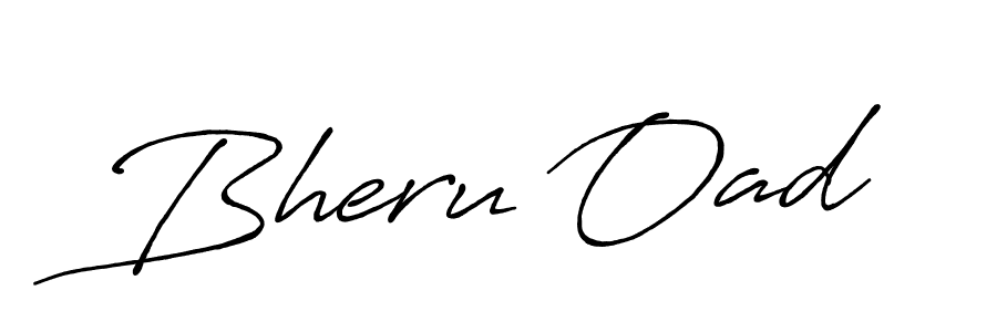 Make a short Bheru Oad signature style. Manage your documents anywhere anytime using Antro_Vectra_Bolder. Create and add eSignatures, submit forms, share and send files easily. Bheru Oad signature style 7 images and pictures png