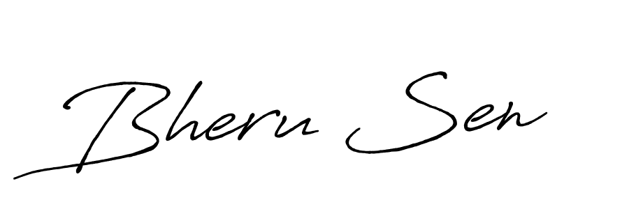 Also we have Bheru Sen name is the best signature style. Create professional handwritten signature collection using Antro_Vectra_Bolder autograph style. Bheru Sen signature style 7 images and pictures png