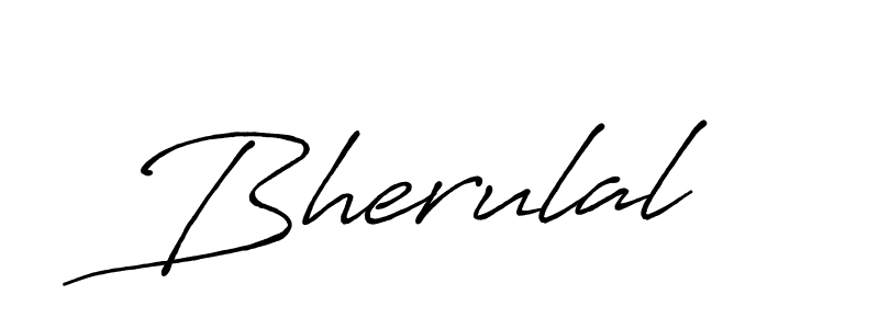 How to Draw Bherulal signature style? Antro_Vectra_Bolder is a latest design signature styles for name Bherulal. Bherulal signature style 7 images and pictures png