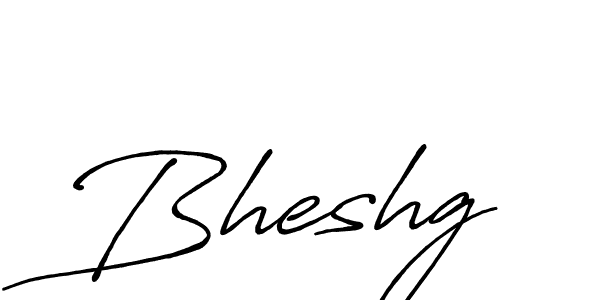 How to make Bheshg name signature. Use Antro_Vectra_Bolder style for creating short signs online. This is the latest handwritten sign. Bheshg signature style 7 images and pictures png