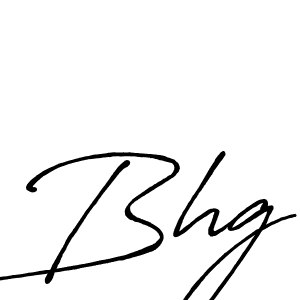 You should practise on your own different ways (Antro_Vectra_Bolder) to write your name (Bhg) in signature. don't let someone else do it for you. Bhg signature style 7 images and pictures png