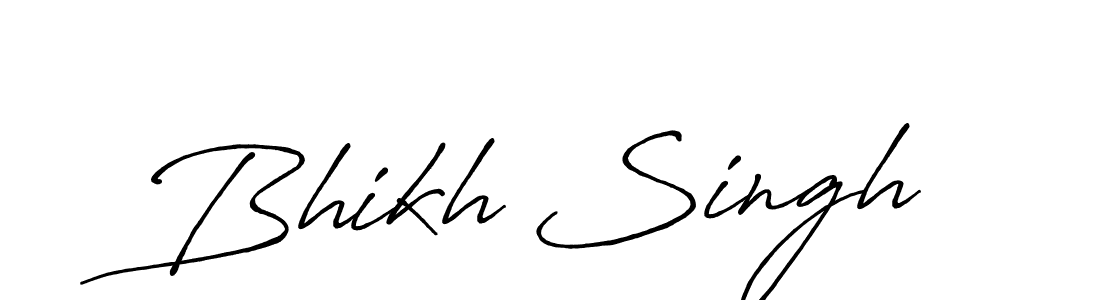 Once you've used our free online signature maker to create your best signature Antro_Vectra_Bolder style, it's time to enjoy all of the benefits that Bhikh Singh name signing documents. Bhikh Singh signature style 7 images and pictures png