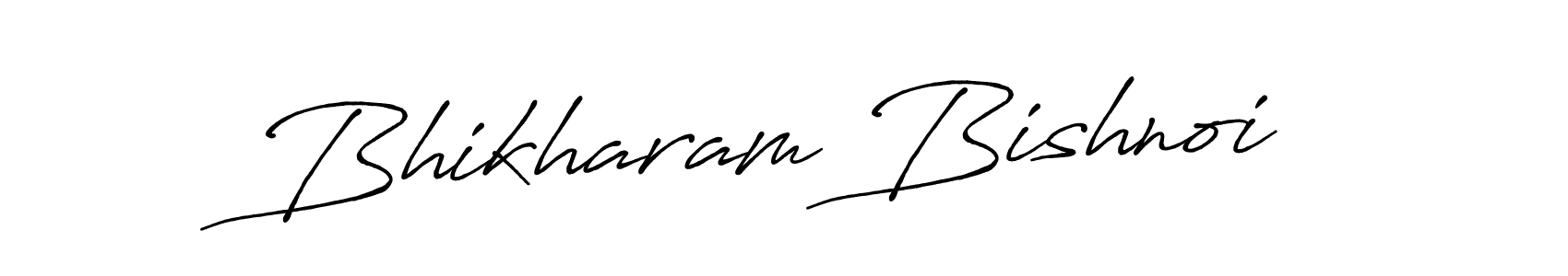 Bhikharam Bishnoi stylish signature style. Best Handwritten Sign (Antro_Vectra_Bolder) for my name. Handwritten Signature Collection Ideas for my name Bhikharam Bishnoi. Bhikharam Bishnoi signature style 7 images and pictures png