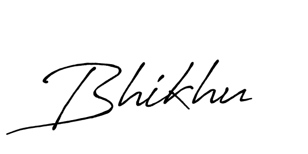 Make a beautiful signature design for name Bhikhu. Use this online signature maker to create a handwritten signature for free. Bhikhu signature style 7 images and pictures png