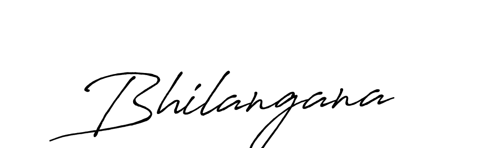 How to make Bhilangana name signature. Use Antro_Vectra_Bolder style for creating short signs online. This is the latest handwritten sign. Bhilangana signature style 7 images and pictures png
