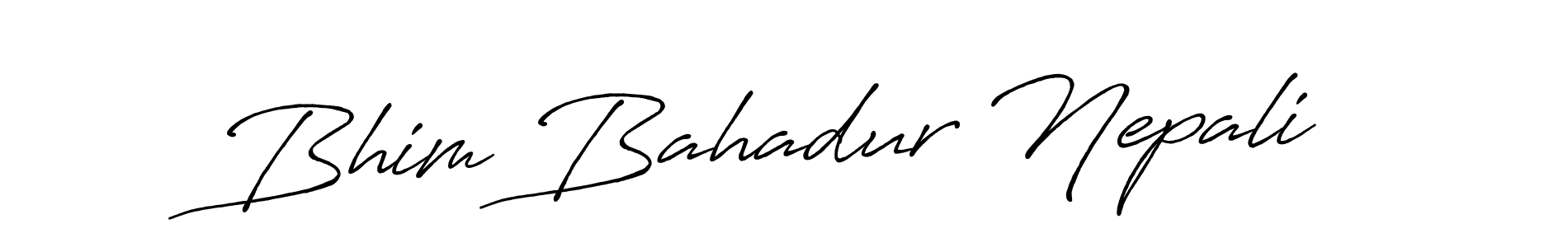 You can use this online signature creator to create a handwritten signature for the name Bhim Bahadur Nepali. This is the best online autograph maker. Bhim Bahadur Nepali signature style 7 images and pictures png