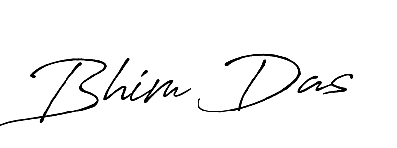 Design your own signature with our free online signature maker. With this signature software, you can create a handwritten (Antro_Vectra_Bolder) signature for name Bhim Das. Bhim Das signature style 7 images and pictures png