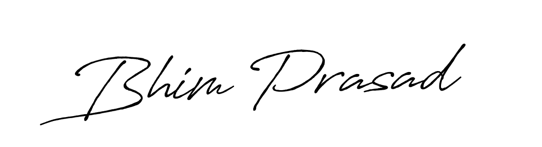 The best way (Antro_Vectra_Bolder) to make a short signature is to pick only two or three words in your name. The name Bhim Prasad include a total of six letters. For converting this name. Bhim Prasad signature style 7 images and pictures png