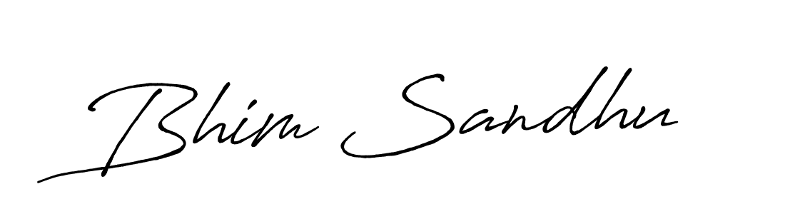 Check out images of Autograph of Bhim Sandhu name. Actor Bhim Sandhu Signature Style. Antro_Vectra_Bolder is a professional sign style online. Bhim Sandhu signature style 7 images and pictures png