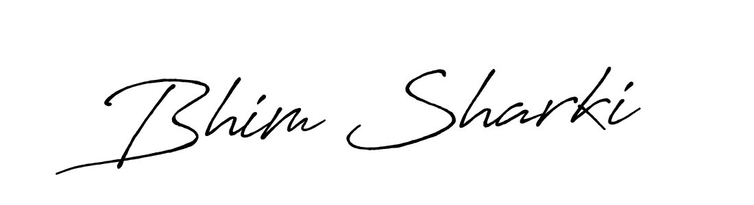 Here are the top 10 professional signature styles for the name Bhim Sharki. These are the best autograph styles you can use for your name. Bhim Sharki signature style 7 images and pictures png