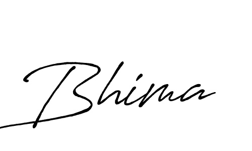 How to make Bhima signature? Antro_Vectra_Bolder is a professional autograph style. Create handwritten signature for Bhima name. Bhima signature style 7 images and pictures png