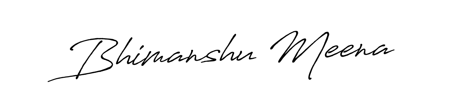 This is the best signature style for the Bhimanshu Meena name. Also you like these signature font (Antro_Vectra_Bolder). Mix name signature. Bhimanshu Meena signature style 7 images and pictures png
