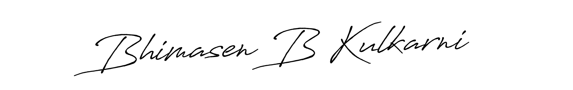 Make a beautiful signature design for name Bhimasen B Kulkarni. Use this online signature maker to create a handwritten signature for free. Bhimasen B Kulkarni signature style 7 images and pictures png