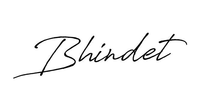 How to make Bhindet signature? Antro_Vectra_Bolder is a professional autograph style. Create handwritten signature for Bhindet name. Bhindet signature style 7 images and pictures png