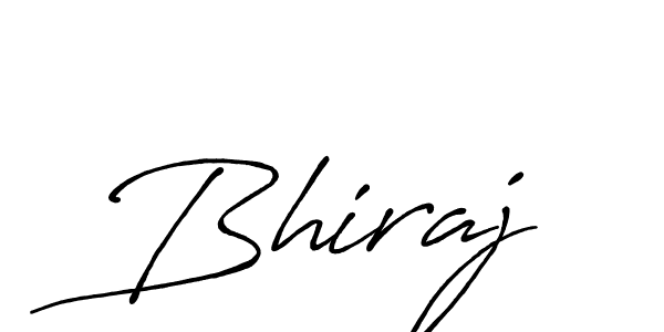 Also we have Bhiraj name is the best signature style. Create professional handwritten signature collection using Antro_Vectra_Bolder autograph style. Bhiraj signature style 7 images and pictures png