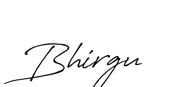 It looks lik you need a new signature style for name Bhirgu. Design unique handwritten (Antro_Vectra_Bolder) signature with our free signature maker in just a few clicks. Bhirgu signature style 7 images and pictures png