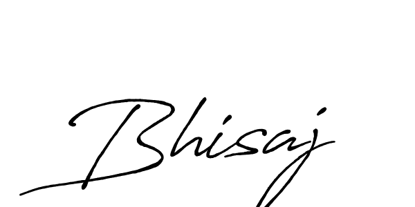 How to make Bhisaj signature? Antro_Vectra_Bolder is a professional autograph style. Create handwritten signature for Bhisaj name. Bhisaj signature style 7 images and pictures png