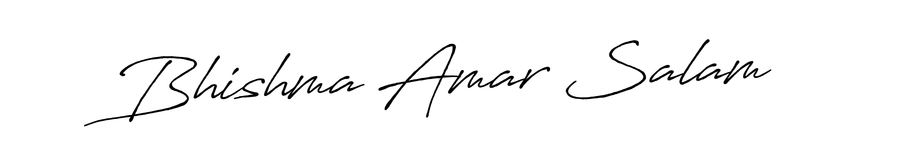 Make a beautiful signature design for name Bhishma Amar Salam. Use this online signature maker to create a handwritten signature for free. Bhishma Amar Salam signature style 7 images and pictures png