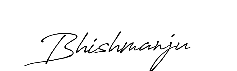 Once you've used our free online signature maker to create your best signature Antro_Vectra_Bolder style, it's time to enjoy all of the benefits that Bhishmanju name signing documents. Bhishmanju signature style 7 images and pictures png