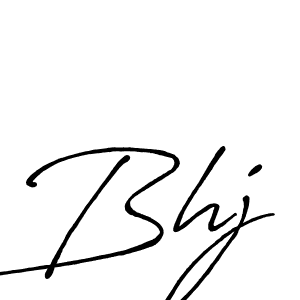 You should practise on your own different ways (Antro_Vectra_Bolder) to write your name (Bhj) in signature. don't let someone else do it for you. Bhj signature style 7 images and pictures png