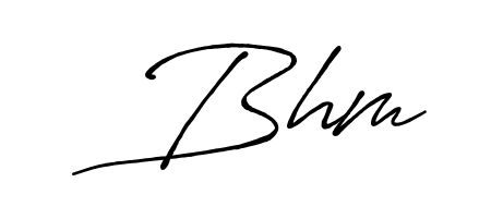 Make a beautiful signature design for name Bhm. With this signature (Antro_Vectra_Bolder) style, you can create a handwritten signature for free. Bhm signature style 7 images and pictures png