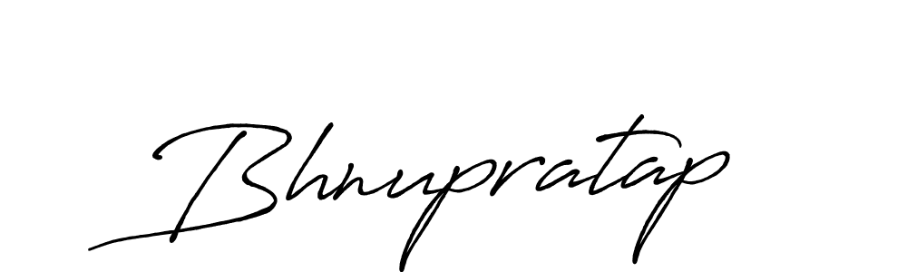 How to make Bhnupratap name signature. Use Antro_Vectra_Bolder style for creating short signs online. This is the latest handwritten sign. Bhnupratap signature style 7 images and pictures png