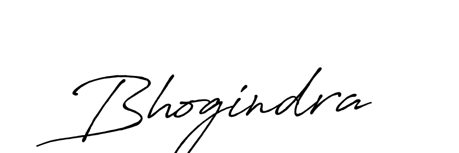 Create a beautiful signature design for name Bhogindra. With this signature (Antro_Vectra_Bolder) fonts, you can make a handwritten signature for free. Bhogindra signature style 7 images and pictures png