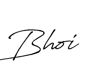 How to make Bhoi name signature. Use Antro_Vectra_Bolder style for creating short signs online. This is the latest handwritten sign. Bhoi signature style 7 images and pictures png