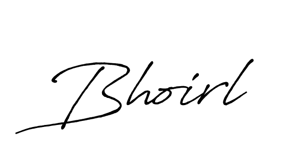 It looks lik you need a new signature style for name Bhoirl. Design unique handwritten (Antro_Vectra_Bolder) signature with our free signature maker in just a few clicks. Bhoirl signature style 7 images and pictures png