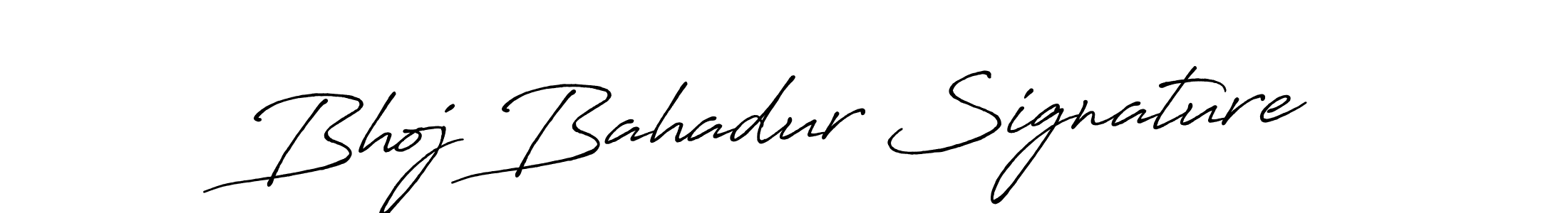 How to make Bhoj Bahadur Signature name signature. Use Antro_Vectra_Bolder style for creating short signs online. This is the latest handwritten sign. Bhoj Bahadur Signature signature style 7 images and pictures png
