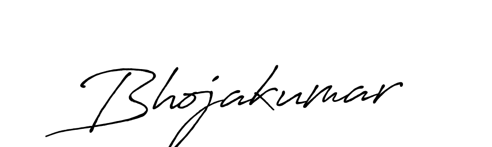 How to make Bhojakumar signature? Antro_Vectra_Bolder is a professional autograph style. Create handwritten signature for Bhojakumar name. Bhojakumar signature style 7 images and pictures png