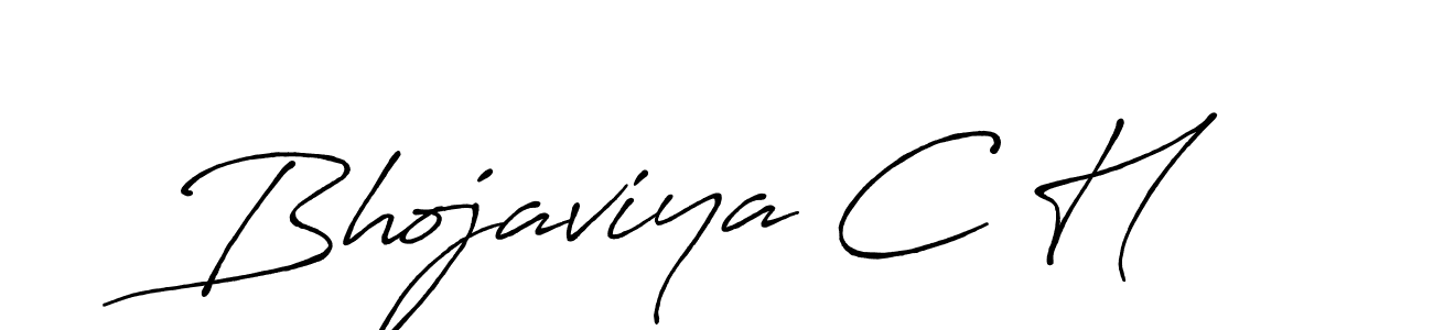 This is the best signature style for the Bhojaviya C H name. Also you like these signature font (Antro_Vectra_Bolder). Mix name signature. Bhojaviya C H signature style 7 images and pictures png