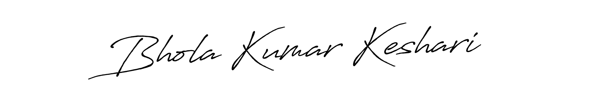 This is the best signature style for the Bhola Kumar Keshari name. Also you like these signature font (Antro_Vectra_Bolder). Mix name signature. Bhola Kumar Keshari signature style 7 images and pictures png