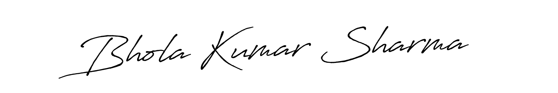 How to Draw Bhola Kumar Sharma signature style? Antro_Vectra_Bolder is a latest design signature styles for name Bhola Kumar Sharma. Bhola Kumar Sharma signature style 7 images and pictures png