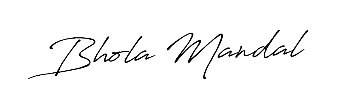 Here are the top 10 professional signature styles for the name Bhola Mandal. These are the best autograph styles you can use for your name. Bhola Mandal signature style 7 images and pictures png