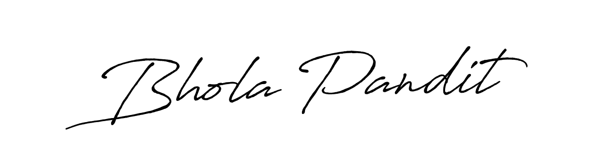 Here are the top 10 professional signature styles for the name Bhola Pandit. These are the best autograph styles you can use for your name. Bhola Pandit signature style 7 images and pictures png
