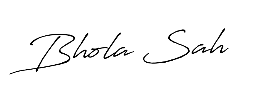 Also You can easily find your signature by using the search form. We will create Bhola Sah name handwritten signature images for you free of cost using Antro_Vectra_Bolder sign style. Bhola Sah signature style 7 images and pictures png