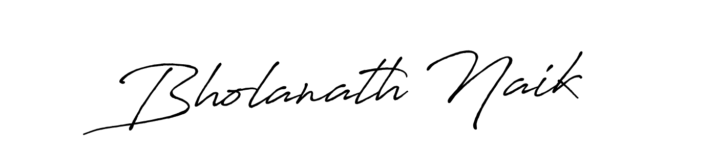 The best way (Antro_Vectra_Bolder) to make a short signature is to pick only two or three words in your name. The name Bholanath Naik include a total of six letters. For converting this name. Bholanath Naik signature style 7 images and pictures png