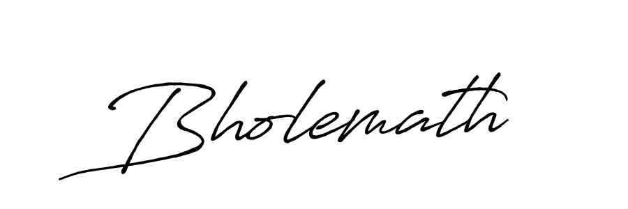 Create a beautiful signature design for name Bholemath. With this signature (Antro_Vectra_Bolder) fonts, you can make a handwritten signature for free. Bholemath signature style 7 images and pictures png