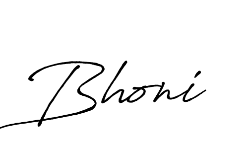 It looks lik you need a new signature style for name Bhoni. Design unique handwritten (Antro_Vectra_Bolder) signature with our free signature maker in just a few clicks. Bhoni signature style 7 images and pictures png