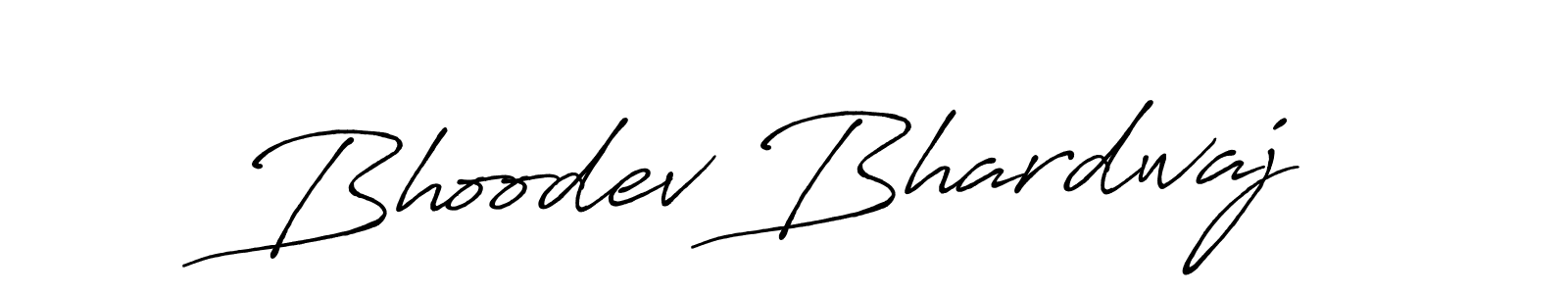 Antro_Vectra_Bolder is a professional signature style that is perfect for those who want to add a touch of class to their signature. It is also a great choice for those who want to make their signature more unique. Get Bhoodev Bhardwaj name to fancy signature for free. Bhoodev Bhardwaj signature style 7 images and pictures png