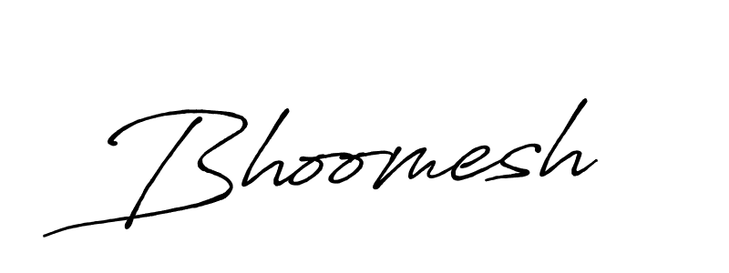 Design your own signature with our free online signature maker. With this signature software, you can create a handwritten (Antro_Vectra_Bolder) signature for name Bhoomesh. Bhoomesh signature style 7 images and pictures png