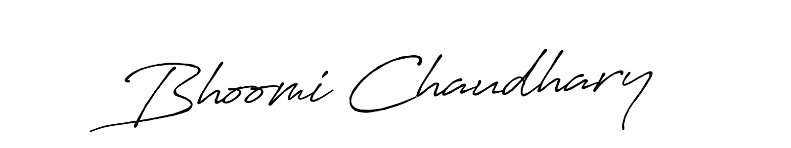 Make a beautiful signature design for name Bhoomi Chaudhary. Use this online signature maker to create a handwritten signature for free. Bhoomi Chaudhary signature style 7 images and pictures png