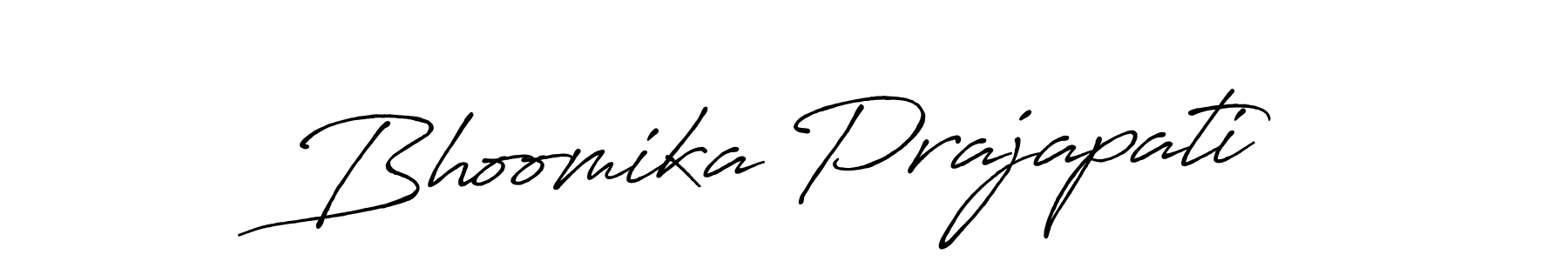 The best way (Antro_Vectra_Bolder) to make a short signature is to pick only two or three words in your name. The name Bhoomika Prajapati include a total of six letters. For converting this name. Bhoomika Prajapati signature style 7 images and pictures png