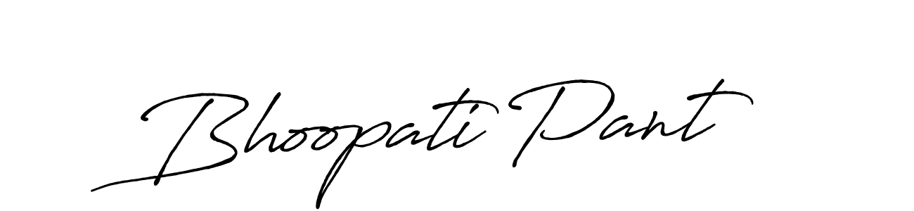 How to make Bhoopati Pant name signature. Use Antro_Vectra_Bolder style for creating short signs online. This is the latest handwritten sign. Bhoopati Pant signature style 7 images and pictures png